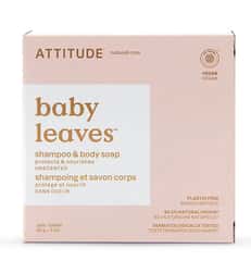 ATTITUDE Baby Leaves Shampoo & Body Soap, Unscented