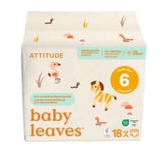ATTITUDE Baby Leaves Diapers, Pants (size 6)