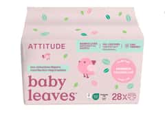 ATTITUDE Baby Leaves Diapers, Newborn