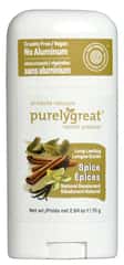 purelygreat Natural Deodorant, Spice