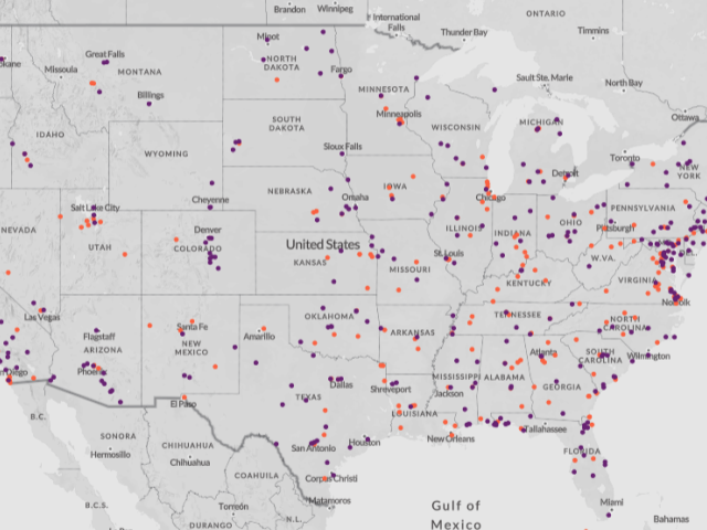 Military PFAS map